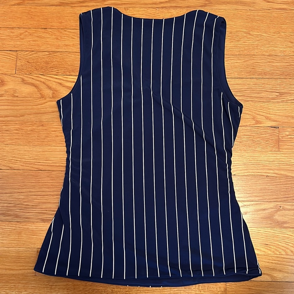 White House Black Market, Navy and White, Reversible NWOT - Picture 2 of 3